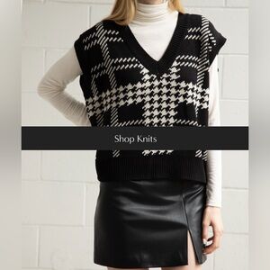 Oak and Fort sweater vest in size small